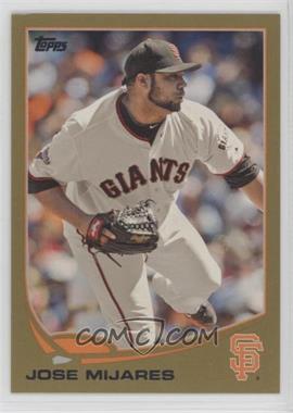 2013 Topps Update Series - [Base] - Gold #US174 - Jose Mijares /2013 [Noted]