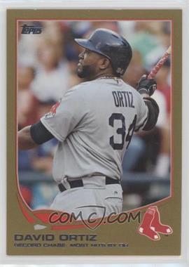 2013 Topps Update Series - [Base] - Gold #US177 - Checklist - David Ortiz /2013