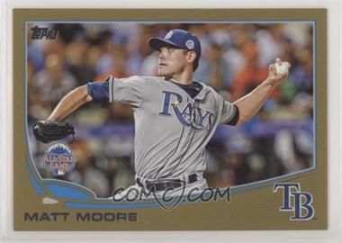 2013 Topps Update Series - [Base] - Gold #US228 - All-Star - Matt Moore /2013