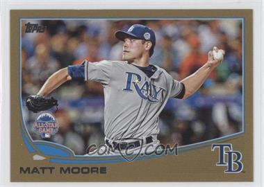 2013 Topps Update Series - [Base] - Gold #US228 - All-Star - Matt Moore /2013