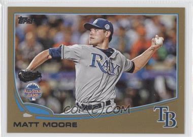 2013 Topps Update Series - [Base] - Gold #US228 - All-Star - Matt Moore /2013