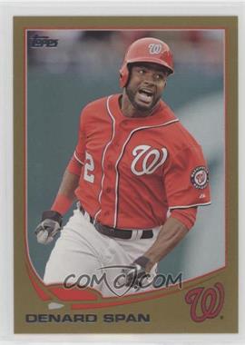 2013 Topps Update Series - [Base] - Gold #US38 - Denard Span /2013