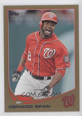 2013 Topps Update Series - [Base] - Gold #US38 - Denard Span /2013