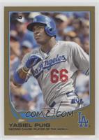 Checklist - Yasiel Puig #/2,013