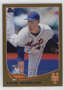 2013 Topps Update Series - [Base] - Gold #US50 - Zack Wheeler /2013