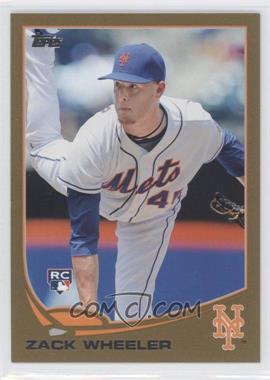 2013 Topps Update Series - [Base] - Gold #US50 - Zack Wheeler /2013