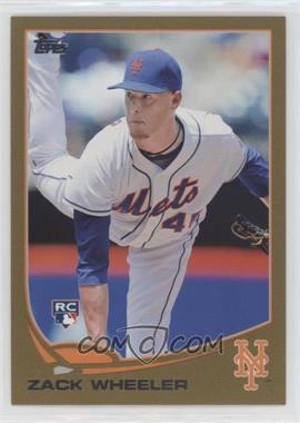 2013 Topps Update Series - [Base] - Gold #US50 - Zack Wheeler /2013