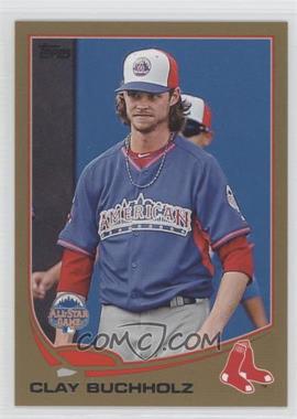 2013 Topps Update Series - [Base] - Gold #US63 - All-Star - Clay Buchholz /2013