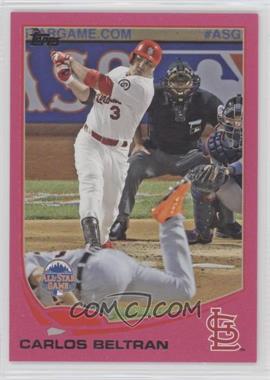 2013 Topps Update Series - [Base] - Pink #US22 - All-Star - Carlos Beltran /50