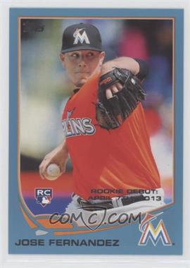 2013 Topps Update Series - [Base] - Wal-Mart Blue #US13 - Rookie Debut - Jose Fernandez