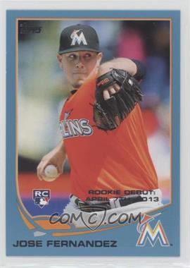 2013 Topps Update Series - [Base] - Wal-Mart Blue #US13 - Rookie Debut - Jose Fernandez