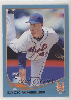 2013 Topps Update Series - [Base] - Wal-Mart Blue #US50 - Zack Wheeler [EX to NM]