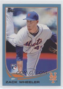 2013 Topps Update Series - [Base] - Wal-Mart Blue #US50 - Zack Wheeler