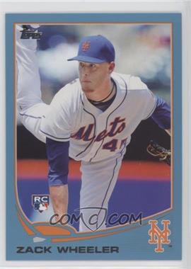 2013 Topps Update Series - [Base] - Wal-Mart Blue #US50 - Zack Wheeler