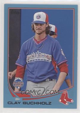 2013 Topps Update Series - [Base] - Wal-Mart Blue #US63 - All-Star - Clay Buchholz