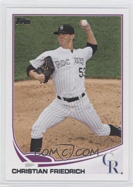 2013 Topps Update Series - [Base] #US102 - Christian Friedrich