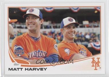 2013 Topps Update Series - [Base] #US1.2 - All-Star - Matt Harvey (Orange All-Star Jersey)