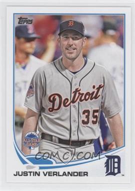 2013 Topps Update Series - [Base] #US134.1 - All-Star - Justin Verlander (Portrait)