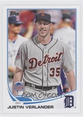 2013 Topps Update Series - [Base] #US134.1 - All-Star - Justin Verlander (Portrait)