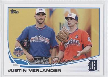 2013 Topps Update Series - [Base] #US134.2 - All-Star - Justin Verlander (With David Wright)