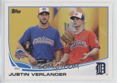 2013 Topps Update Series - [Base] #US134.2 - All-Star - Justin Verlander (With David Wright)