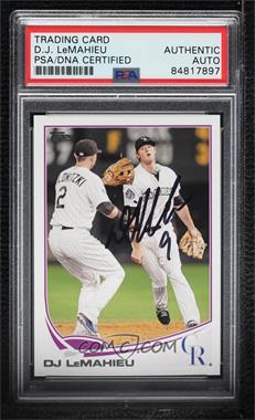 2013 Topps Update Series - [Base] #US15 - DJ LeMahieu [PSA/DNA Encased]