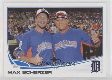 2013 Topps Update Series - [Base] #US193.2 - All-Star - Max Scherzer (Posed With Miguel Cabrera)