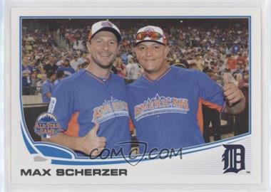 2013 Topps Update Series - [Base] #US193.2 - All-Star - Max Scherzer (Posed With Miguel Cabrera)