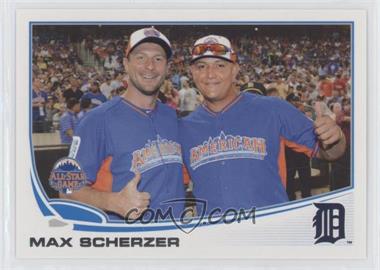 2013 Topps Update Series - [Base] #US193.2 - All-Star - Max Scherzer (Posed With Miguel Cabrera)