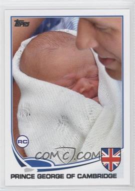 2013 Topps Update Series - [Base] #US205.2 - SP Photo Variation - Prince George of Cambridge