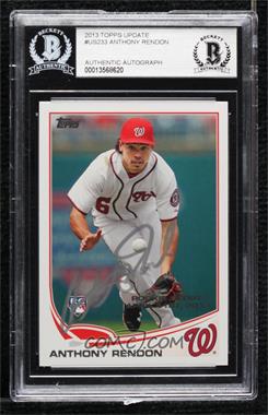 2013 Topps Update Series - [Base] #US233 - Rookie Debut - Anthony Rendon [BAS Authentic]