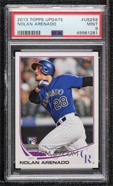 2013 Topps Update Series - [Base] #US259 - Nolan Arenado [PSA 9 MINT]