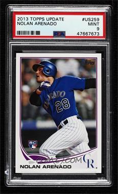 2013 Topps Update Series - [Base] #US259 - Nolan Arenado [PSA 9 MINT]