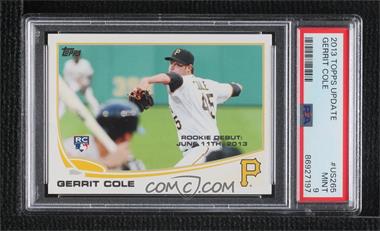 2013 Topps Update Series - [Base] #US265 - Rookie Debut - Gerrit Cole [PSA 9 MINT]