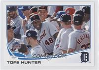 All-Star - Torii Hunter (With AL Teammates)