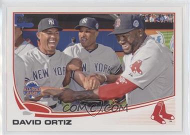 2013 Topps Update Series - [Base] #US285.2 - All-Star - David Ortiz (With Robinson Cano and Mariano Rivera)