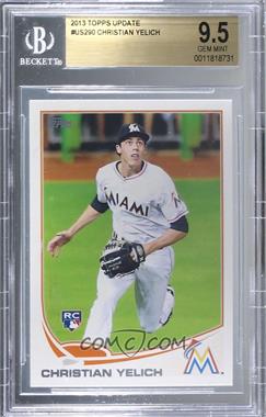 2013 Topps Update Series - [Base] #US290 - Christian Yelich [BGS 9.5 GEM MINT]