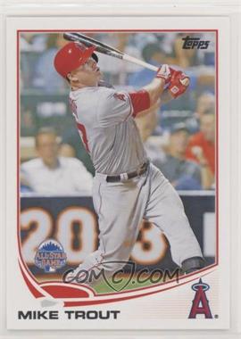 2013 Topps Update Series - [Base] #US300.1 - All-Star - Mike Trout (Swinging)