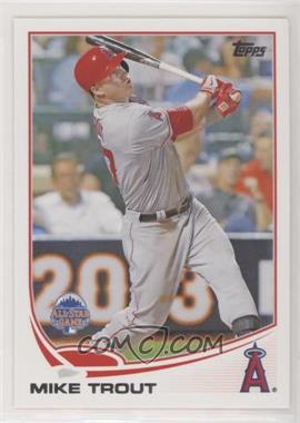 2013 Topps Update Series - [Base] #US300.1 - All-Star - Mike Trout (Swinging)