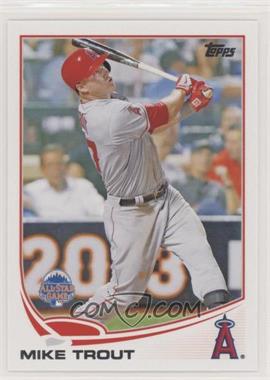 2013 Topps Update Series - [Base] #US300.1 - All-Star - Mike Trout (Swinging)