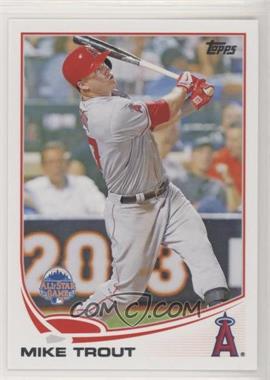 2013 Topps Update Series - [Base] #US300.1 - All-Star - Mike Trout (Swinging)