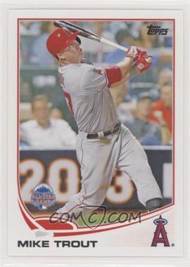 2013 Topps Update Series - [Base] #US300.1 - All-Star - Mike Trout (Swinging)