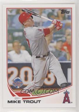 2013 Topps Update Series - [Base] #US300.1 - All-Star - Mike Trout (Swinging)