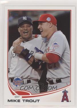 2013 Topps Update Series - [Base] #US300.2 - All-Star - Mike Trout (With Robinson Cano)