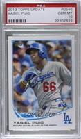 Checklist - Yasiel Puig [PSA 10 GEM MT]