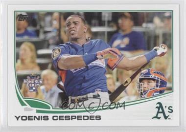 2013 Topps Update Series - [Base] #US7.1 - Home Run Derby - Yoenis Cespedes