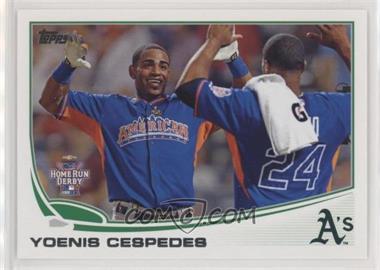 2013 Topps Update Series - [Base] #US7.2 - Home Run Derby - Yoenis Cespedes (Home Run Derby Short Print)