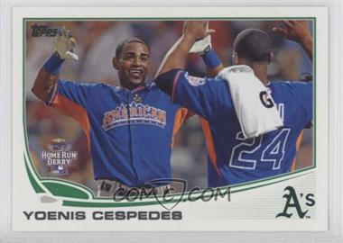 2013 Topps Update Series - [Base] #US7.2 - Home Run Derby - Yoenis Cespedes (Home Run Derby Short Print)