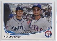 SP Photo Variation - Yu Darvish (w/ Hisashi Iwakuma)