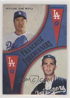 Hyun-jin Ryu, Sandy Koufax [EX to NM]